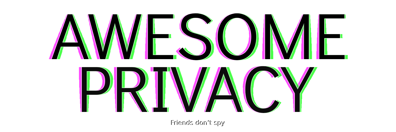 awesome-privacy